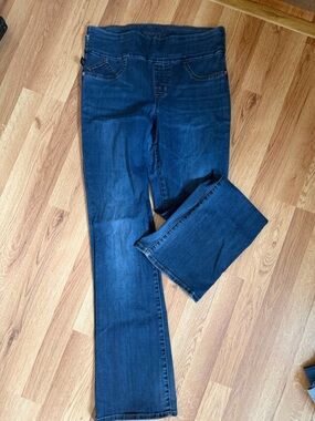 Dark Blue Stretch Denim Jeans